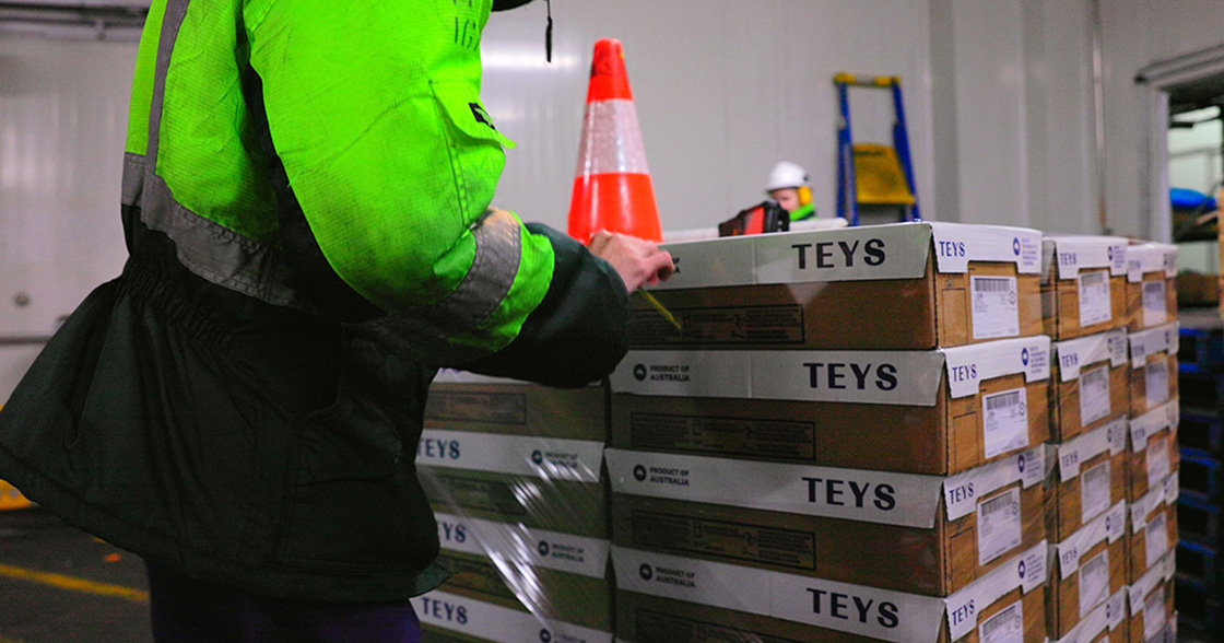 Australian beef supply chain logistics